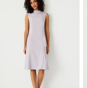 Ann Taylor Lavender Midi Dress
